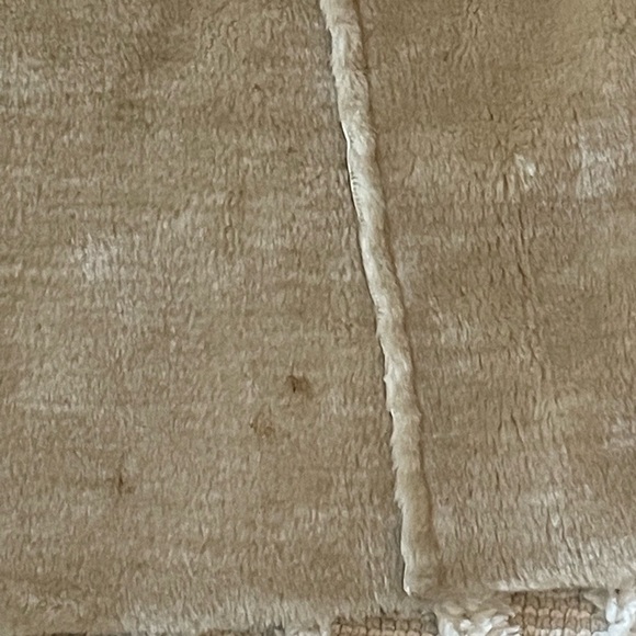 Blanc Noir Faux Fur Vintage Penny Lane Coat Jacket Hippie Y2K 90’s - Picture 6 of 7